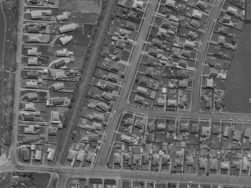 13 Uxbridge Street from the air, 1970-1974