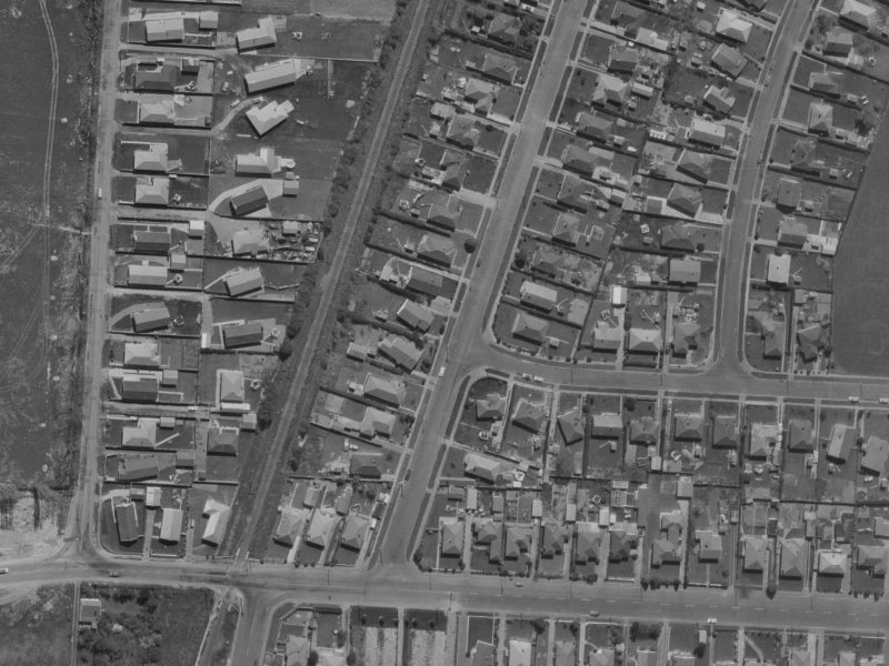 11 Uxbridge Street from the air, 1970-1974