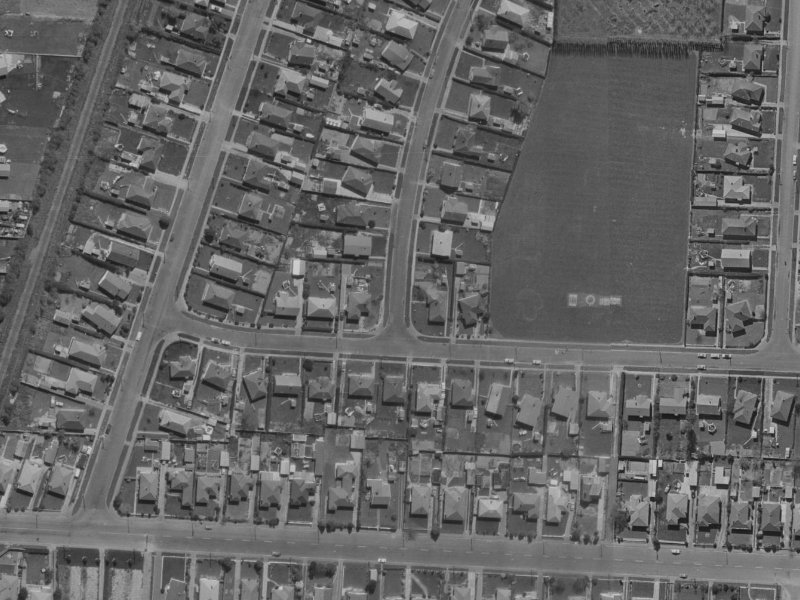 2 Camden Street from the air, 1970-1974