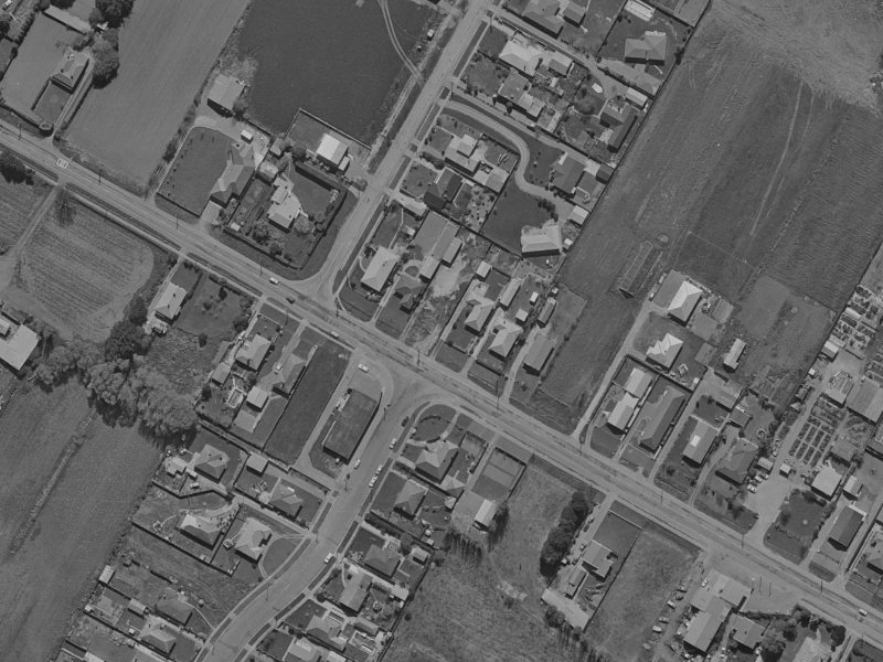 500A Harewood Road from the air, 1970-1974