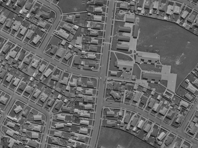 Cotswold Avenue from the air, 1970-1974