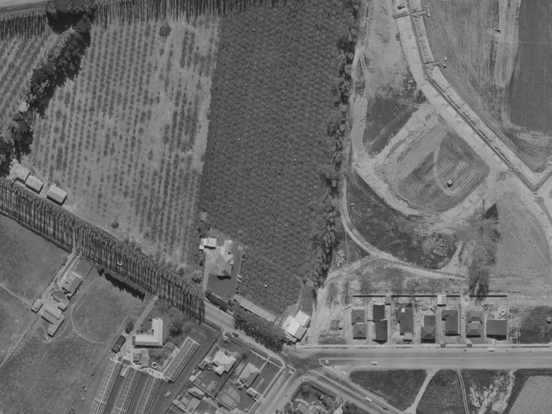 23 Brogar Place from the air, 1970-1974