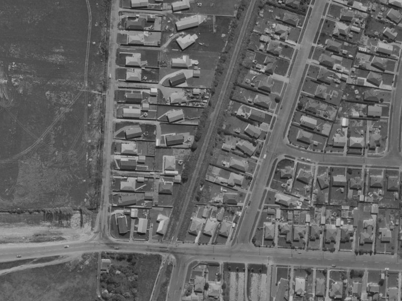 16A Cavendish Road from the air, 1970-1974