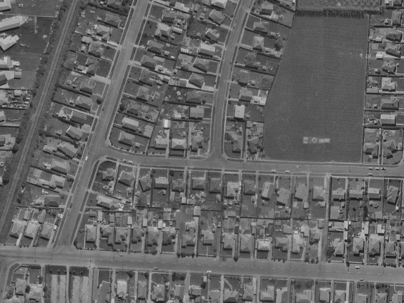 7 Paddington Street from the air, 1970-1974