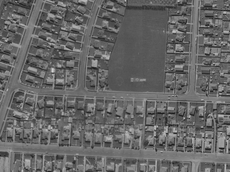 13-23 Paddington Street from the air, 1970-1974