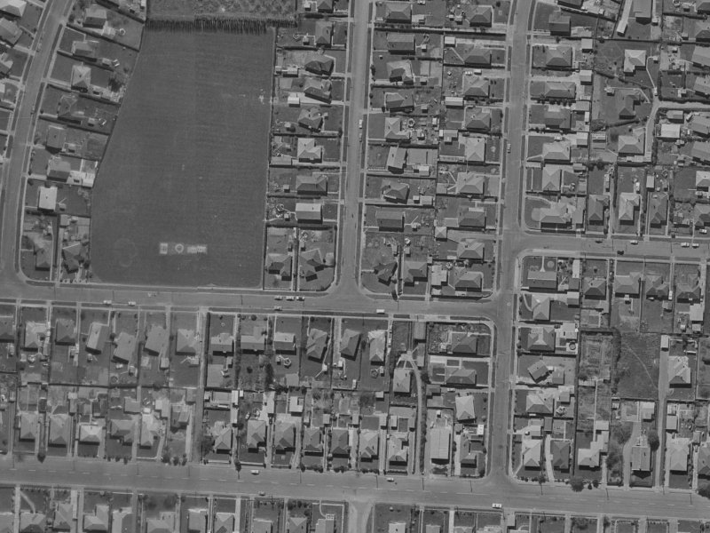 37 Paddington Street from the air, 1970-1974