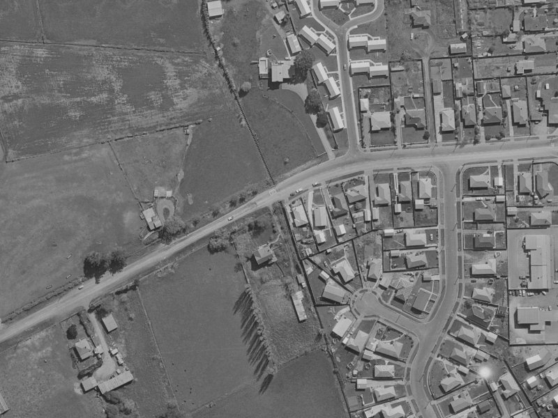 206 Mairehau Road from the air, 1970-1974