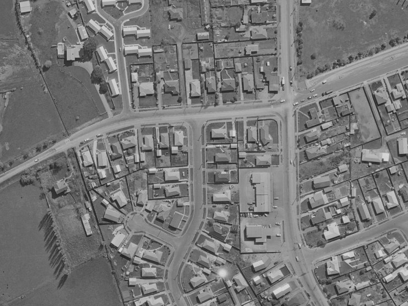 100 Greenhaven Drive from the air, 1970-1974