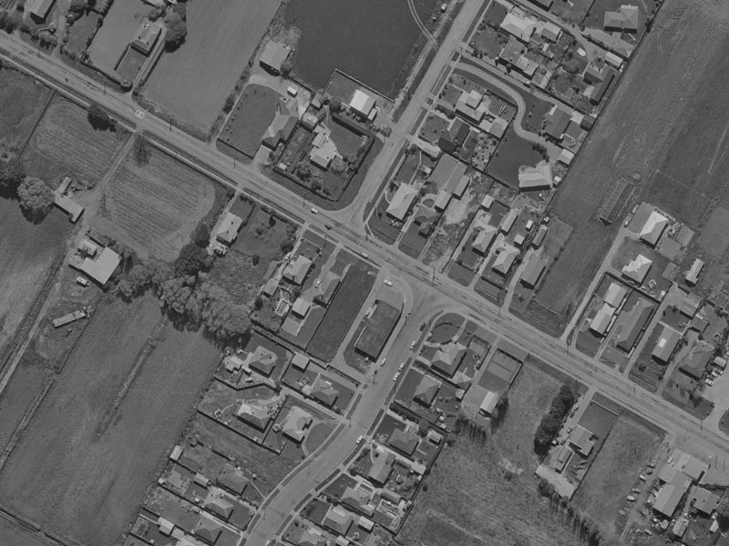 511 Harewood Road from the air, 1970-1974
