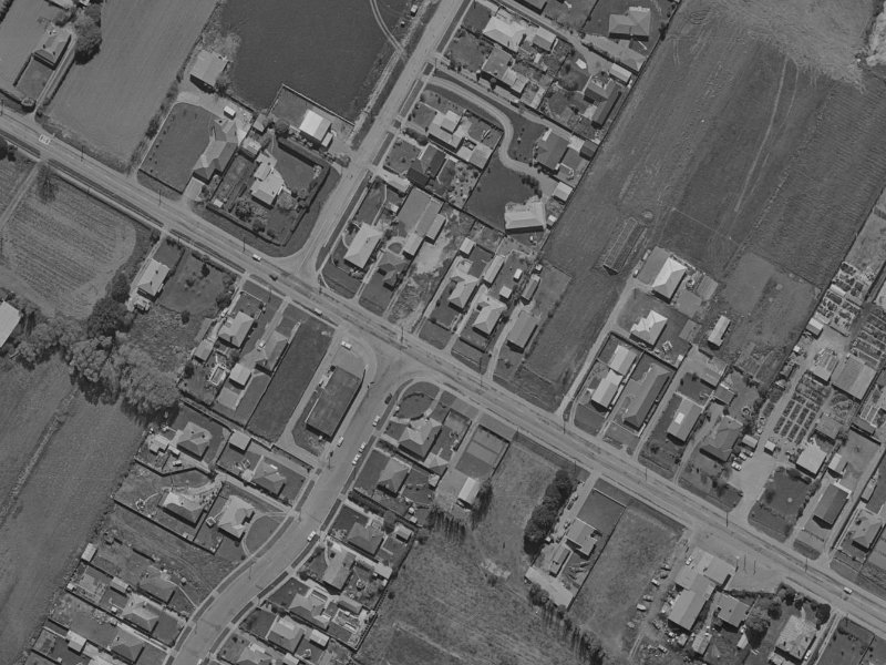 496-498 Harewood Road from the air, 1970-1974