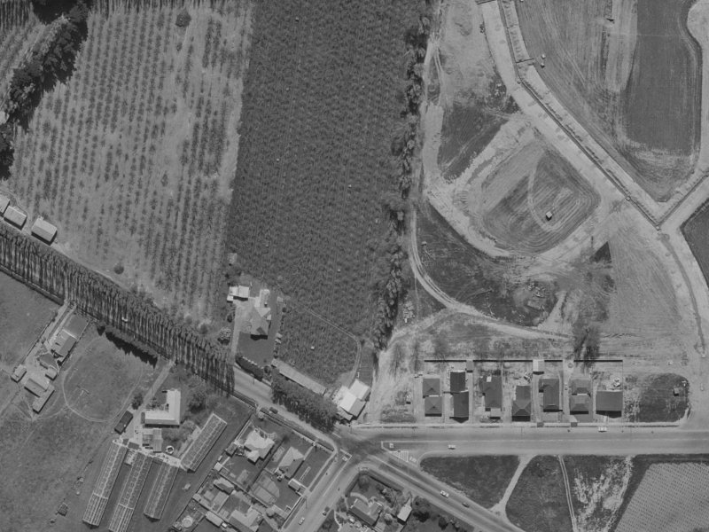 19B Brogar Place from the air, 1970-1974
