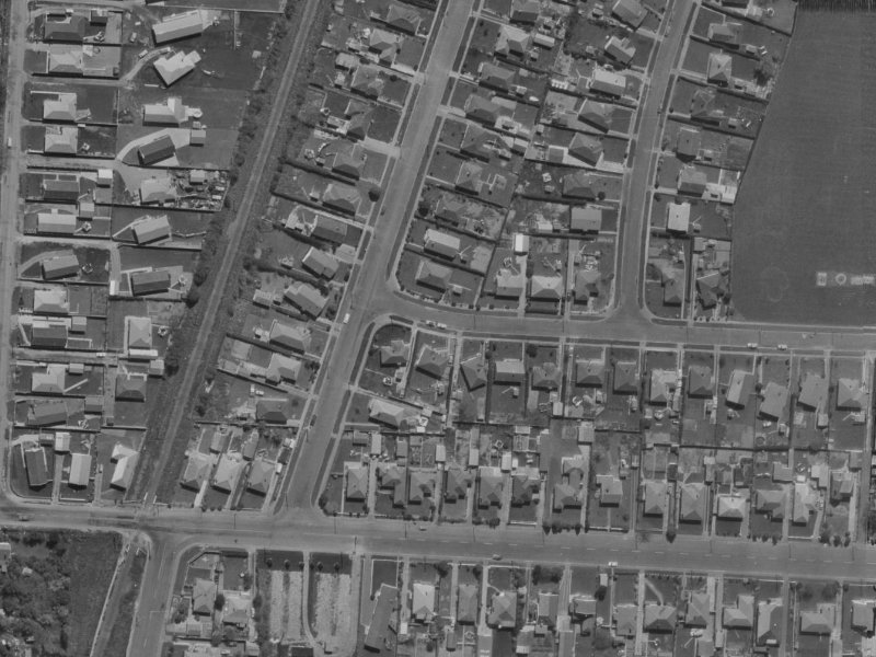 4 Paddington Street from the air, 1970-1974