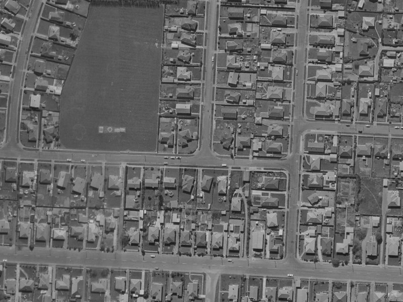 35 Paddington Street from the air, 1970-1974