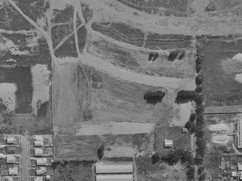 62 Donnington Street from the air, 1970-1974