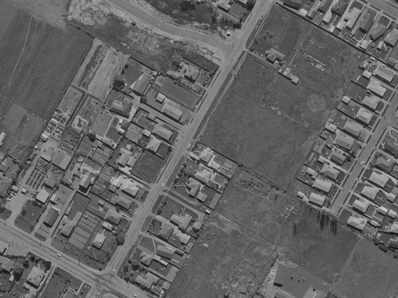 18 Gardiners Road from the air, 1970-1974
