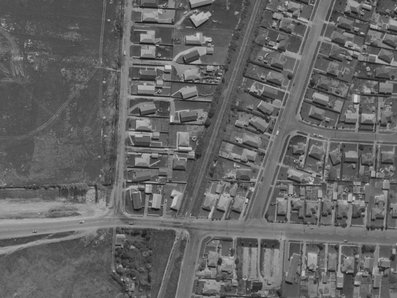 8 Cavendish Road from the air, 1970-1974