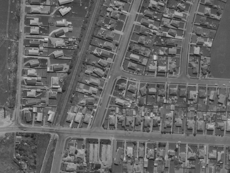 6 Uxbridge Street from the air, 1970-1974