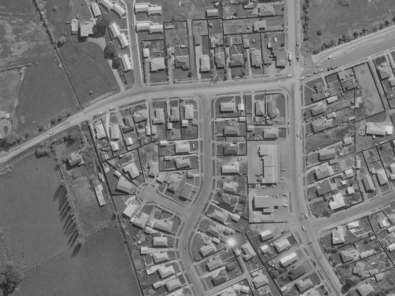 99 Greenhaven Drive from the air, 1970-1974