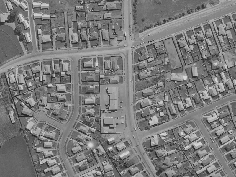 269 Burwood Road from the air, 1970-1974