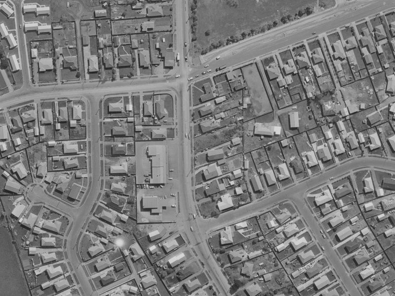 274 Burwood Road from the air, 1970-1974