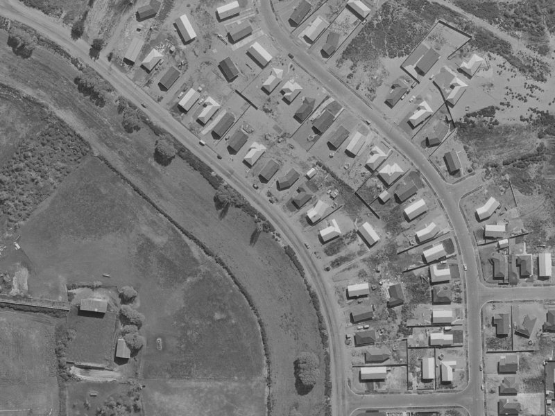 469 Mairehau Road from the air, 1970-1974