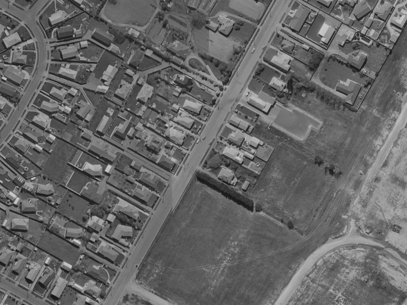 74 Highsted Road from the air, 1970-1974