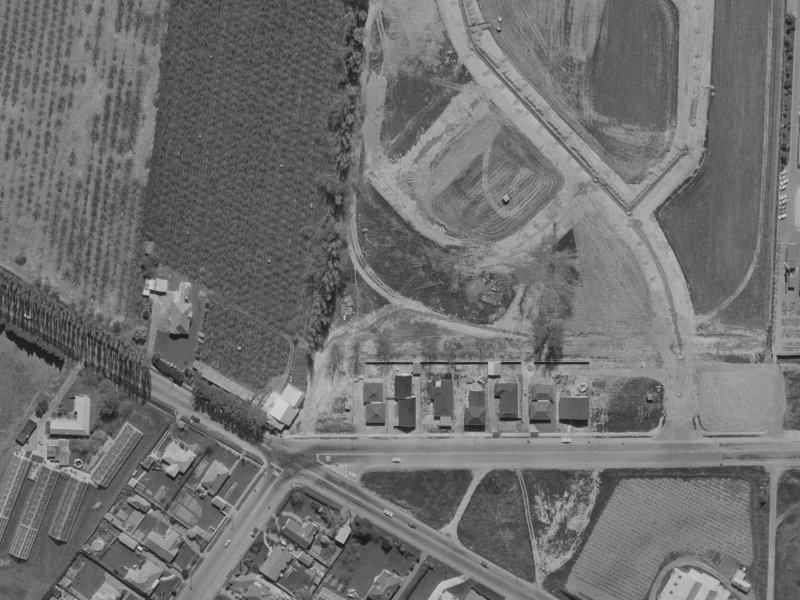 15A Brogar Place from the air, 1970-1974