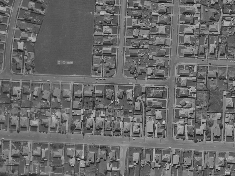 36 Paddington Street from the air, 1970-1974