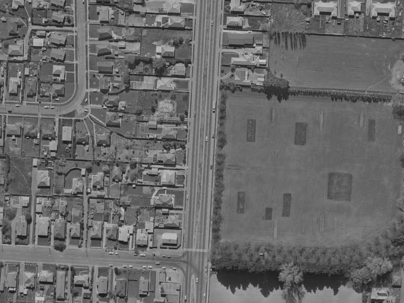 212 Main North Road from the air, 1970-1974