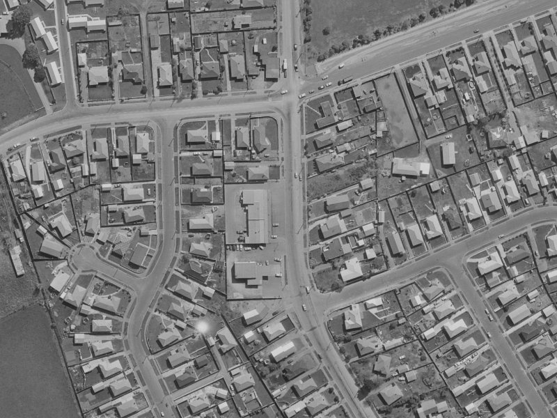263 Burwood Road from the air, 1970-1974
