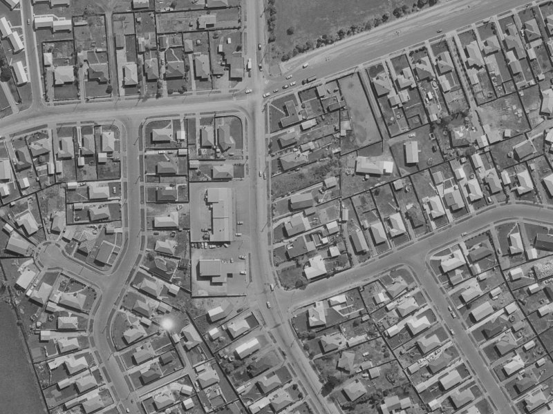272 Burwood Road from the air, 1970-1974