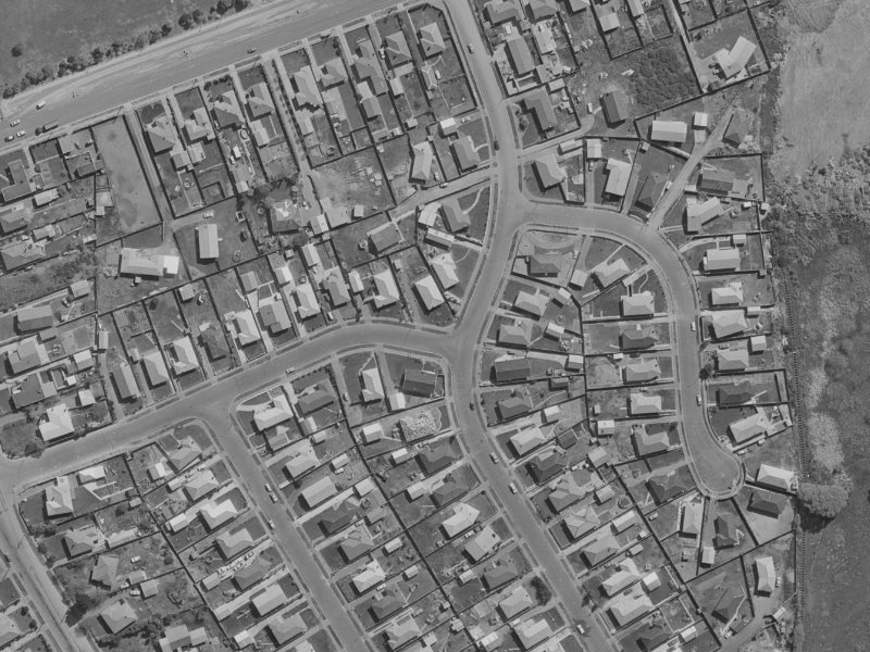 20 Staffordshire Street from the air, 1970-1974