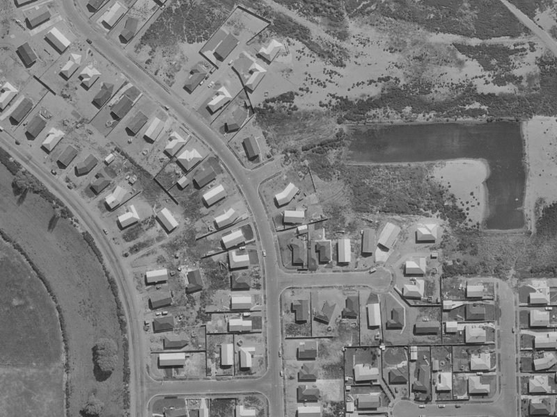 46 Cottonwood Street from the air, 1970-1974