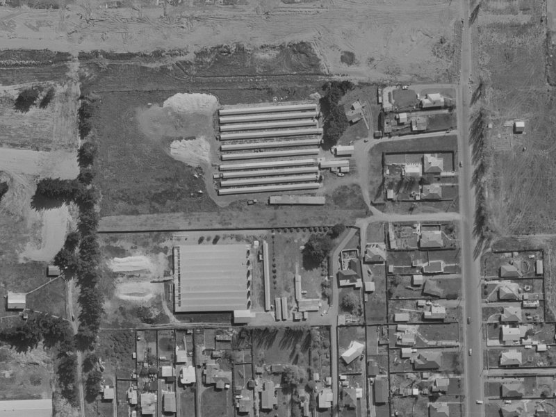 Kirsten Place from the air, 1970-1974