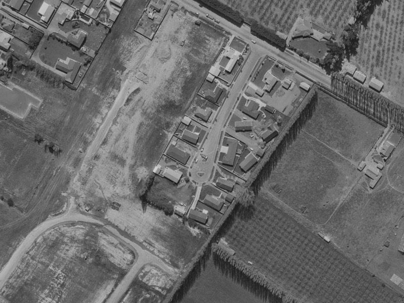 12A Blairdon Place from the air, 1970-1974