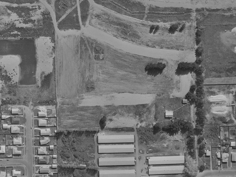 5 Arden Place from the air, 1970-1974