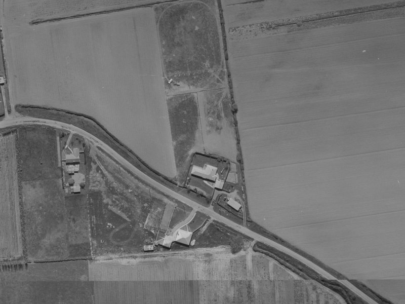 630 Hills Road from the air, 1970-1974
