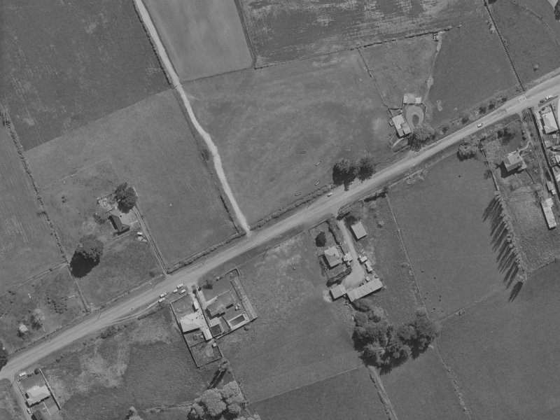 129 Aviemore Drive from the air, 1970-1974