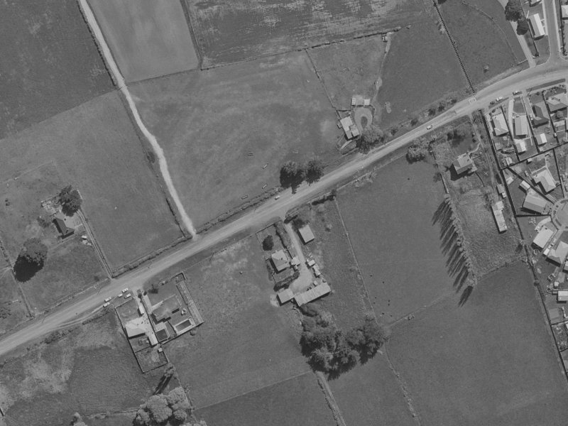 176–178 Mairehau Road from the air, 1970-1974