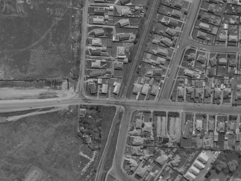 108 Northcote Road from the air, 1970-1974