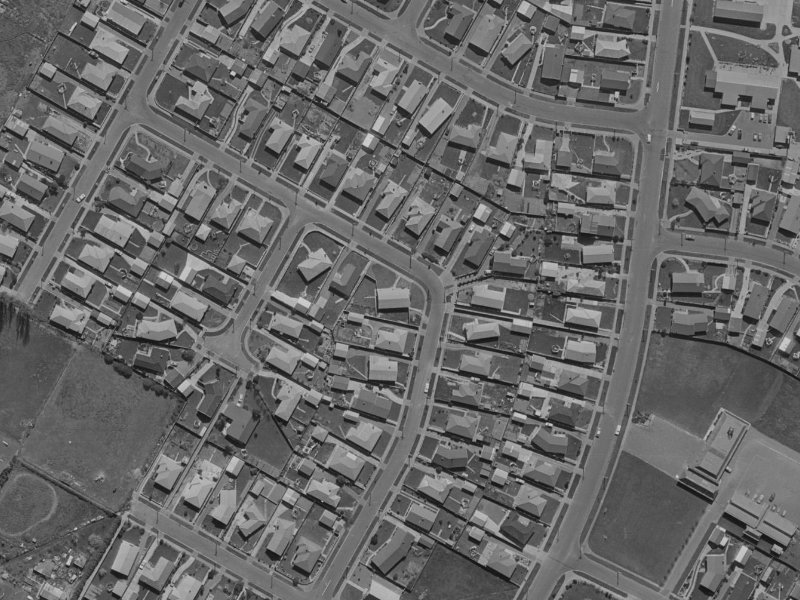 25 Chedworth Avenue from the air, 1970-1974
