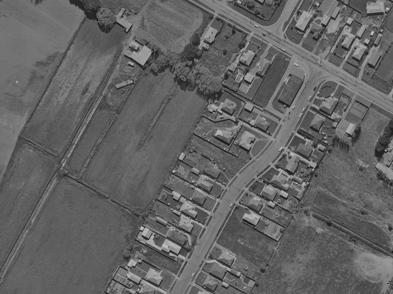 14A Trafford Street from the air, 1970-1974