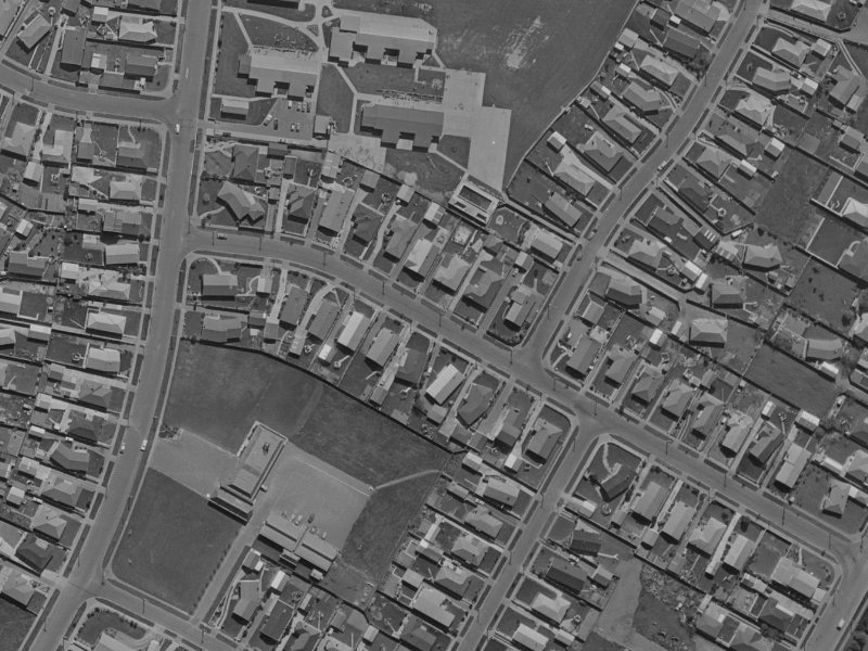 25 Cardome Street from the air, 1970-1974