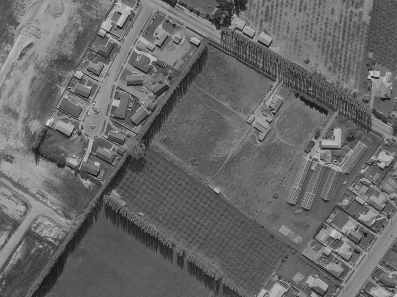 123 Reynolds Avenue from the air, 1970-1974