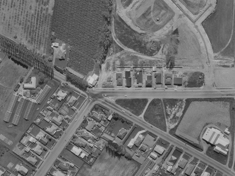 164 Northcote Road from the air, 1970-1974