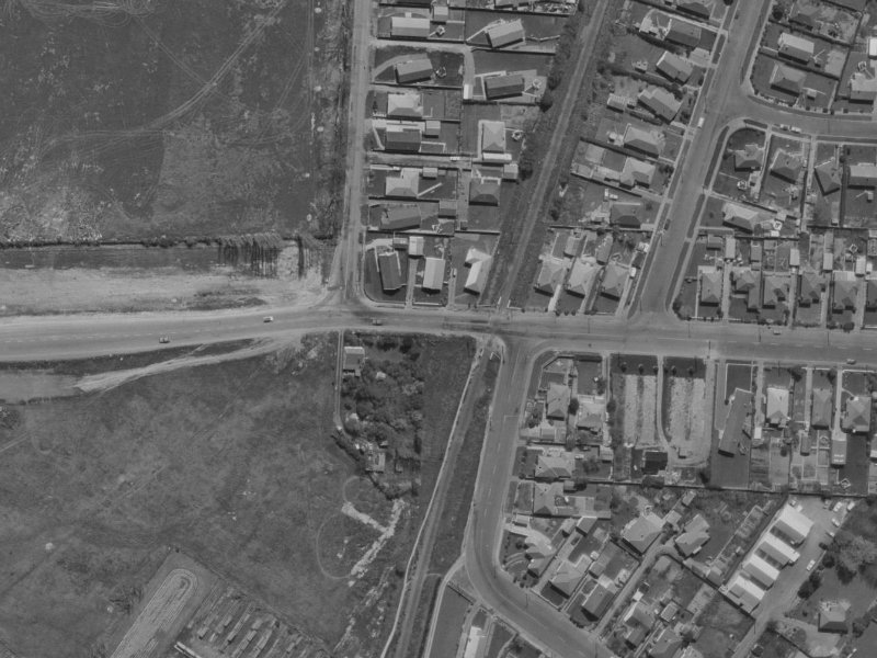 110 Northcote Road from the air, 1970-1974