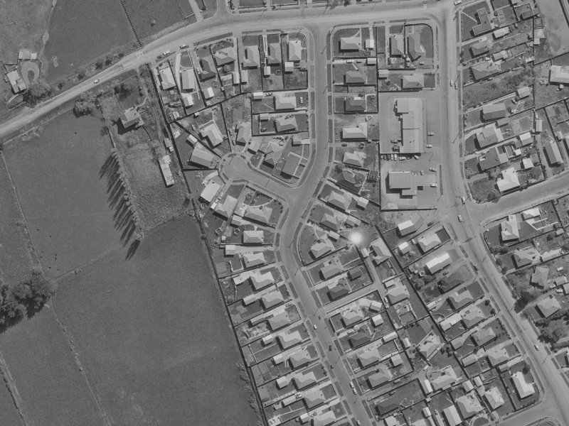 85 Greenhaven Drive from the air, 1970-1974