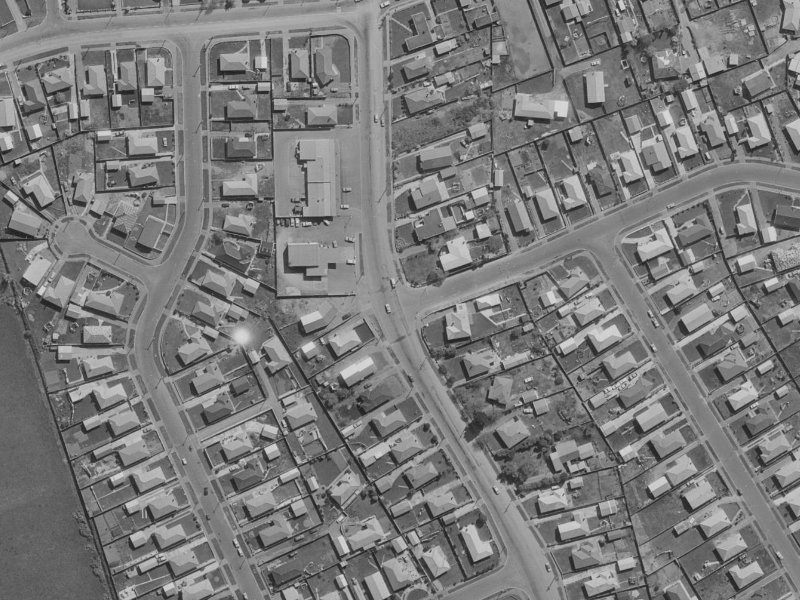 266 Burwood Road from the air, 1970-1974