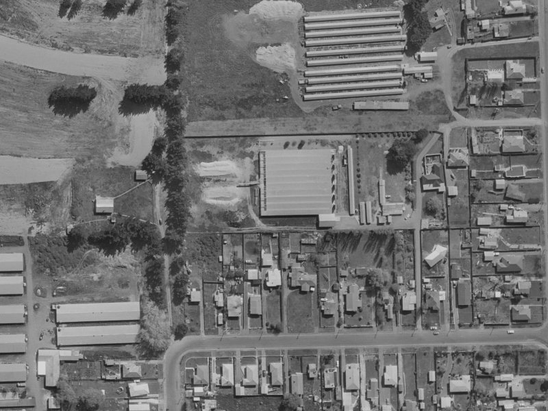 9 Ronald George Place from the air, 1970-1974