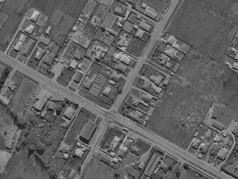 3 Gardiners Road from the air, 1970-1974